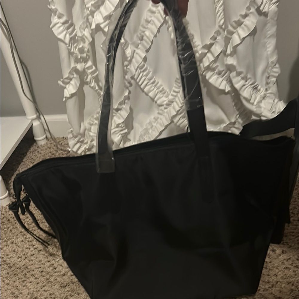 Botkier Black Tote Bag with Structured Design and Durable Handles - Picture 9 of 9
